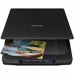 Epson - Perfection V39 II Color Photo and Document Flatbed Scanner