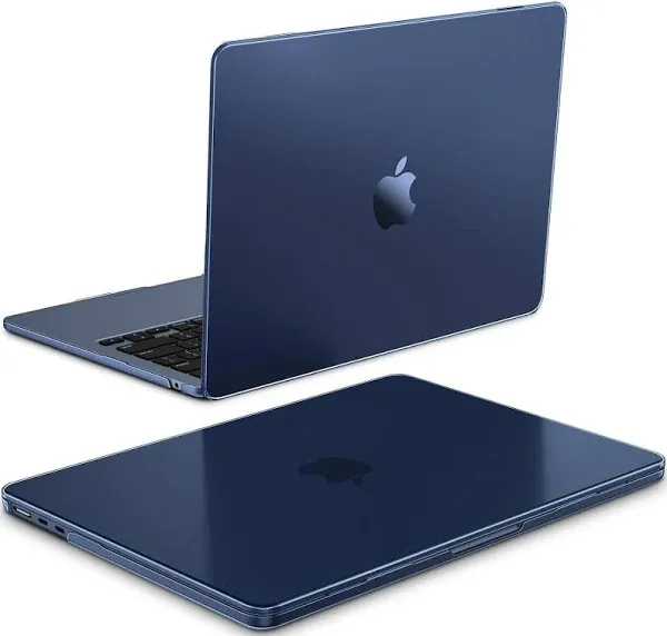 Fintie Case for MacBook Air 13.6 Inch A3113 A2681 Snap On Hard Shell Cover for MacBook Air 13.6" M2 M3 Chip with Liquid