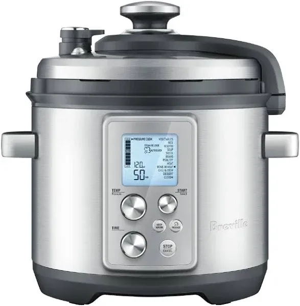 Breville the Fast Slow Pro™ Pressure Cooker, BPR700BSS, Brushed Stainless Steel