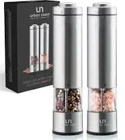 Urban Noon Electric Salt and Pepper Grinder Set