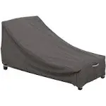 Ravenna Large Patio Day Chaise Cover - Dark Taupe Classic Accessories