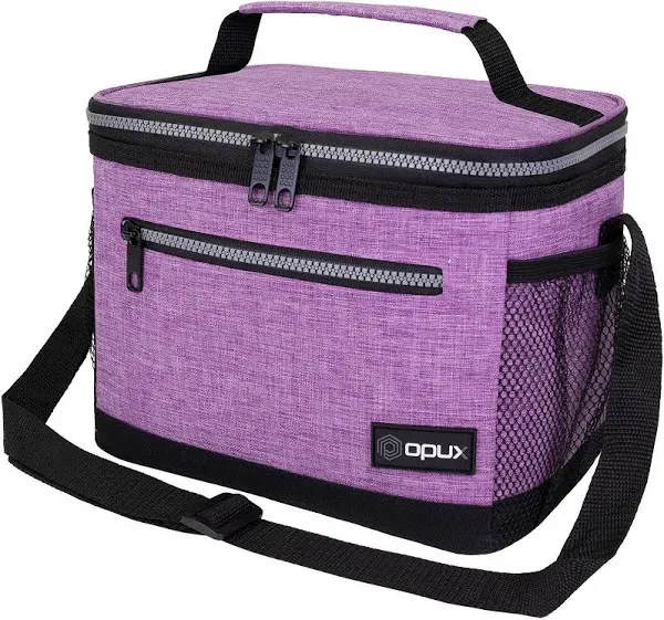 OPUX Insulated Lunch Box Men Women Lunch Bag for Work School Leakproof Soft Cooler Tote Adult