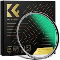 K&F Concept Nano-X Series Ultra-Low Reflection UV Filter