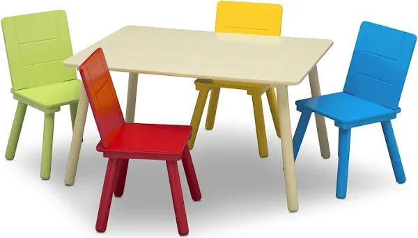 Delta Children 5-Piece Table & 4 Chair Set