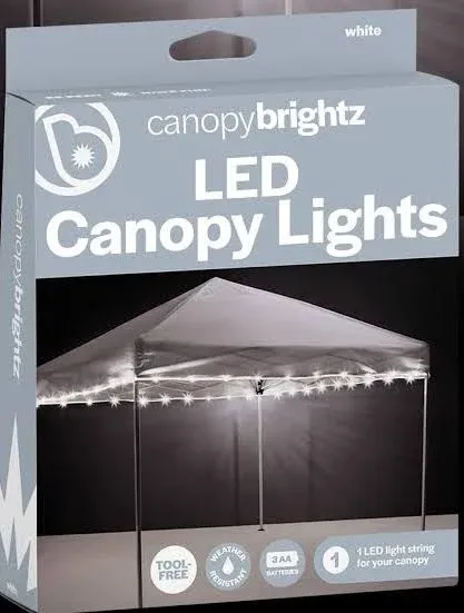 Canopy LED Canopy Lights, White - Outdoor Canopy Tent Lights for 10Ft X 10Ft Ten