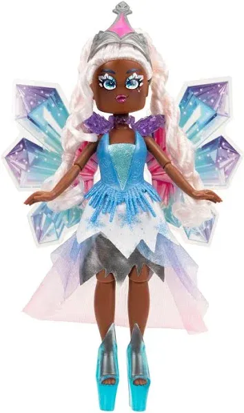 Royale High 9” Fashion Doll - Chromae The Ice Fairy, Wave 1, Series 1 - Fairy Journal, Comb, and Virtual Item Code Included - Ages 5+