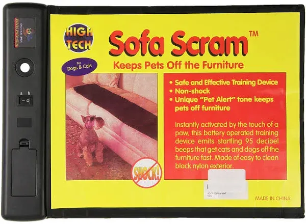 High Tech Pet Sofa Scram Sonic Pad Pet Deterrent