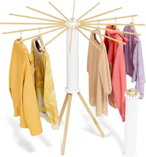 Tripod Clothes Drying Rack, Portable Folding Drying Rack for Laundry, Travel, 