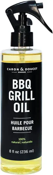 CARON &amp; DOUCET - BBQ Grill Cleaner Oil | 100% Plant-Based &amp; Vegan | Best for ...