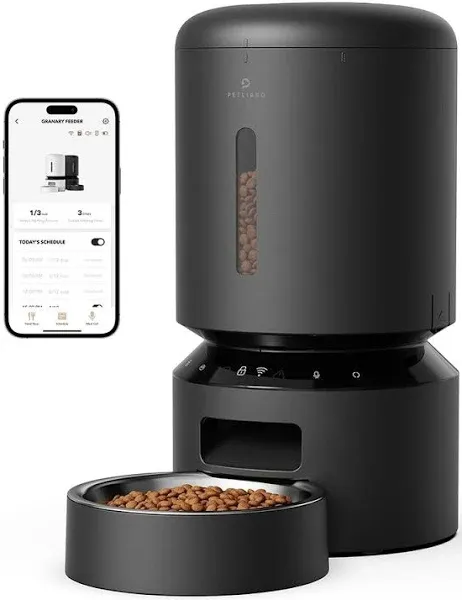 Petlibro Automatic Cat Feeder, 5G WiFi Automatic Pet Feeder with Freshness Preservation, 3L Timed Cat Feeders for Dry Food, Up to 48 Portions 10