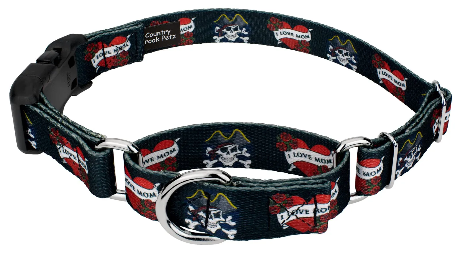 Country Brook Petz I Love Mom Martingale