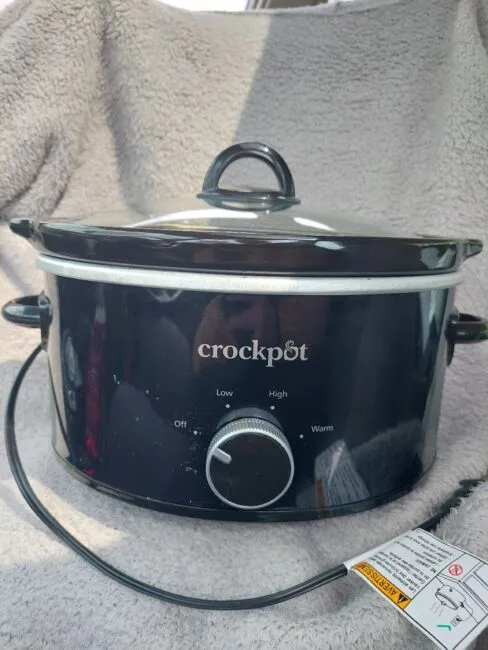 Crock-Pot SCV800-B 8-Quart Oval Manual Slow Cooker - Black