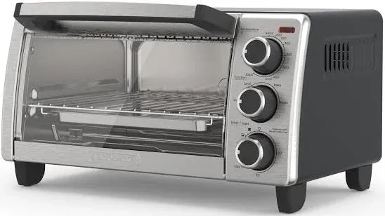 BLACK+DECKER TO1755SB Toaster Oven WORKS 