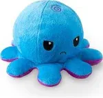 Reversible Octopus Plush Purple & Blue