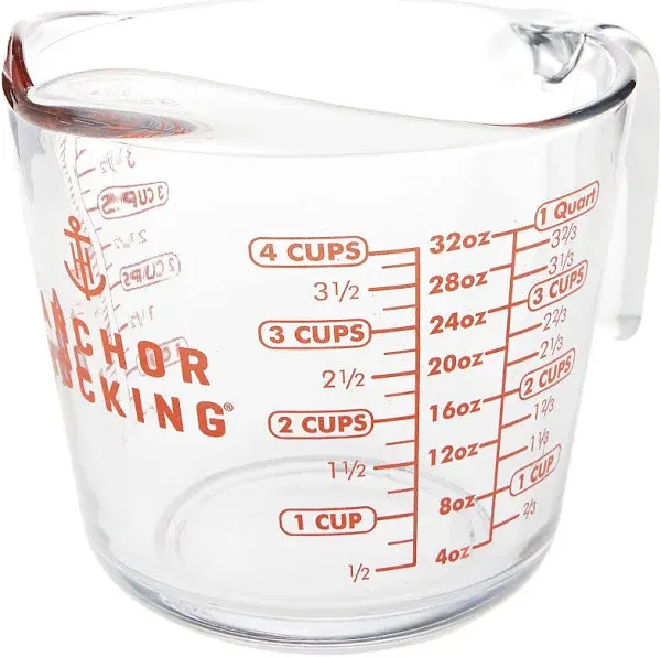 Anchor Hocking Glass measuring cup