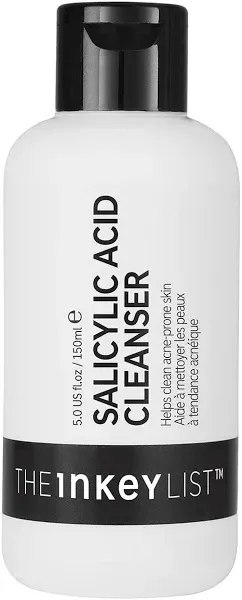 Salicylic Acid Acne + Blackhead Cleanser - The INKEY List - 5 oz/150 ml