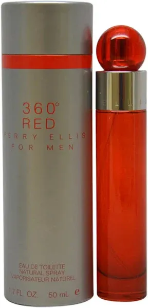 Perry Ellis 360 Red by Perry Ellis, 3.4 oz Eau De Toilette Spray for Men