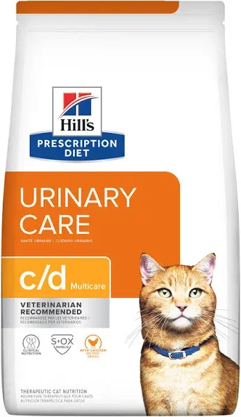 Hill's Prescription Diet c/d Multicare Urinary Care Dry Cat Food