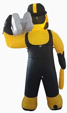 Pittsburgh Steelers Holiday Inflatable Mascot