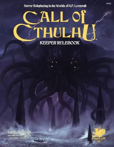 Call of Cthulhu: Keeper Rulebook [Book]