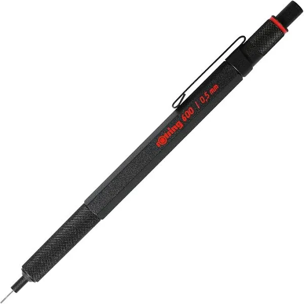 600 Mechanical Pencil | 0.7 mm | Full-Metal Body | Black