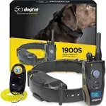 Dogtra 1900s Remote Training Collar - 3/4 Mile Range, Waterproof, Rechargeable, 127 Training Levels, Vibration - Includes PetsTEK Dog Training Clicker