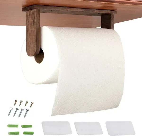 Klleyna Wood Paper Towel Holder