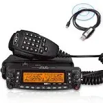 TYT TH-9800D Quad Band 50W Cross-Band Mobile, 10M6M2M70CM Mobile Transceiver, AB Dual Band Two Way Radio