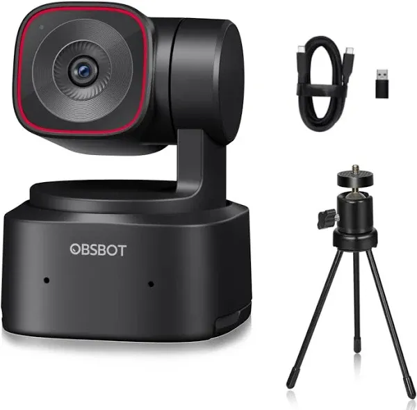 OBSBOT Tiny 2 Lite AI-Powered PTZ 4K Webcam