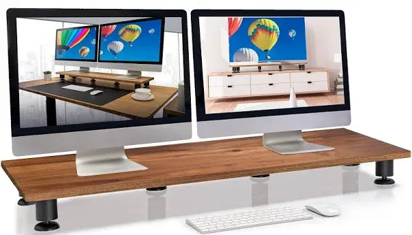 Nordik Large Dual Monitor Riser