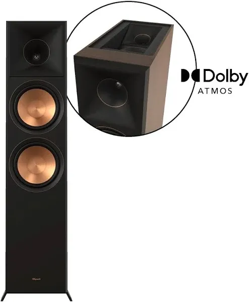 Klipsch Reference Premiere RP-8060FA II Home Theater Floor Standing Sp | Walnut | electronicsexpo.com