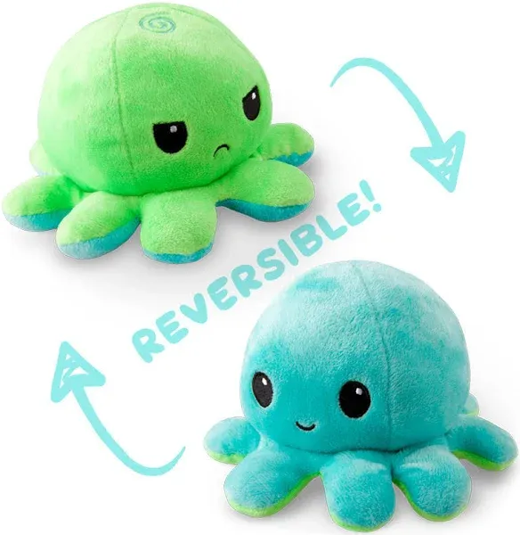 TeeTurtle Reversible Octopus Plush