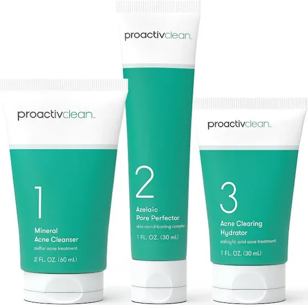 Proactiv Clean 3 Step Acne Treatment Routine