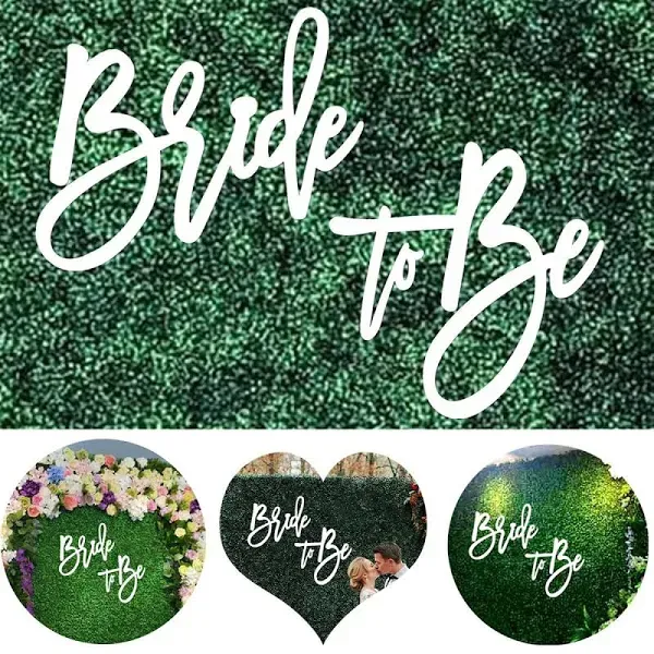 Letter Bride to Be Sign