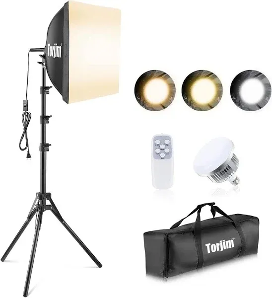 Torjim Softbox Photography Lighting Kit