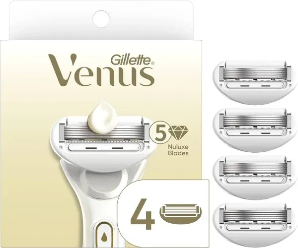 Venus Radiant Skin Razor Blade Refills - 4ct