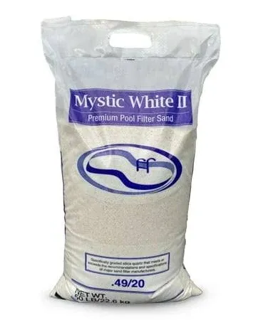 Robelle Industries Mystic White II Premium Swimming Pool Filter Sand