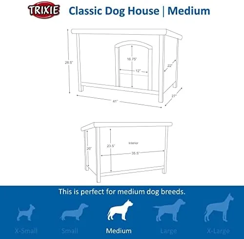 Trixie Dog Club House, Large