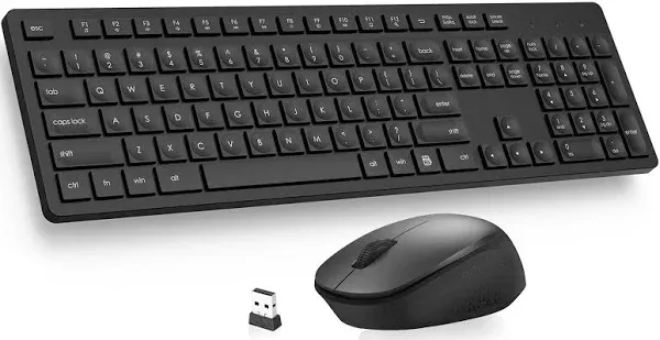 LeadsaiL Wireless Keyboard and Mouse Set and Mouse