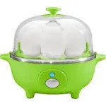 Elite Cuisine Electric Egg Cooker, Green