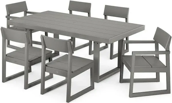 POLYWOOD Edge 7-Piece Dining Set