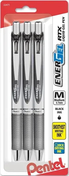 Pentel EnerGel RTX Retractable Gel Pen