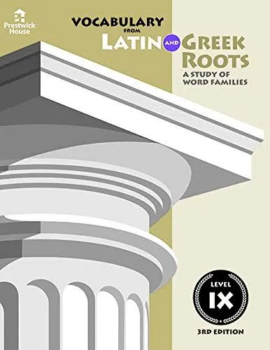 Vocabulary from Latin and Greek Roots