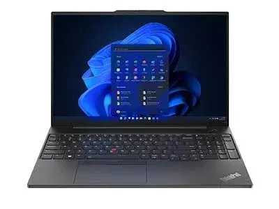 Lenovo ThinkPad E16 Gen 1 21JN0040US 16" Touchscreen Notebook - WUXGA - 1920 x 1200 - Intel Core i5 13th Gen i5-1335U Deca-core (10 Core) 1.30 GHz - 16 GB Total RAM - 512 GB SSD - Graphite Black