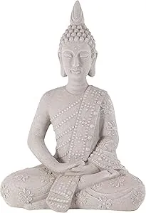 DecMode 28" Indoor Outdoor Buddha Garden Sculpture