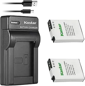 Kastar Battery and Slim USB Charger for Nik