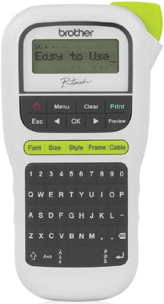 Brother P-Touch Easy Portable Label Maker PTH110