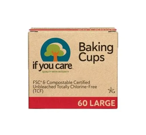 If You Care Unbleached Large Baking Cups, 60 ct, 3 PK