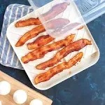 Nordic Ware Slanted Bacon Tray with Lid