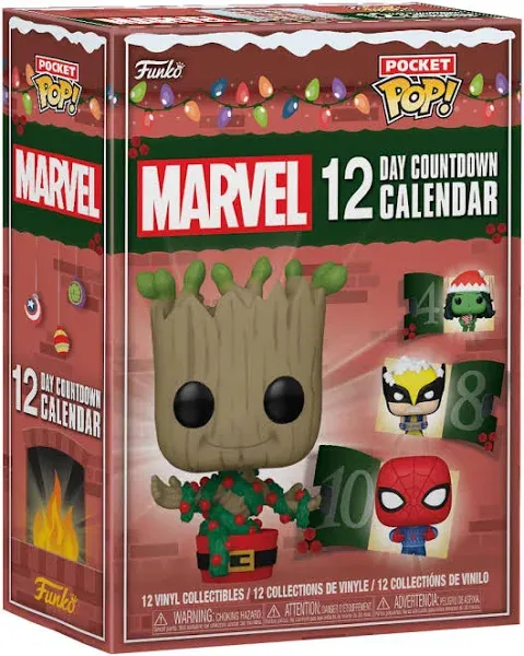 Funko Pocket Pop! Marvel 12 Day Countdown Calendar